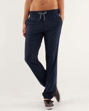 Lululemon Work It Out Track Pant - Inkwell / Wagon Stripe Inkwell -